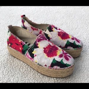 Betsy Johnson espadrilles.